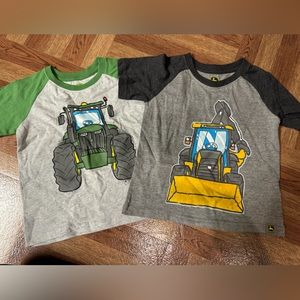 2 John Deere tshirts NWT never worn